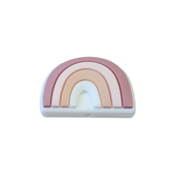 Regnbue Silikone Perler