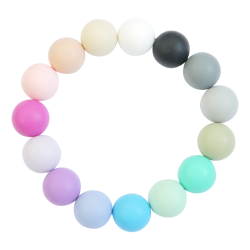 22 mm Rund Silikone Perler