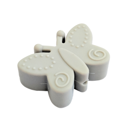 Sommerfugl Silikone Perler