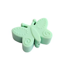 Sommerfugl Silikone Perler