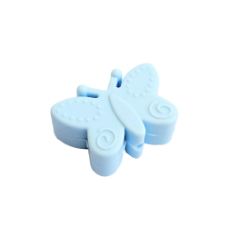 Sommerfugl Silikone Perler