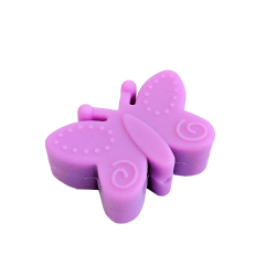 Sommerfugl Silikone Perler