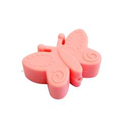 Sommerfugl Silikone Perler