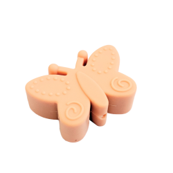 Sommerfugl Silikone Perler