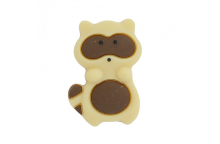 Vaskebjrn Silikone Perler 0112 Lysebrun