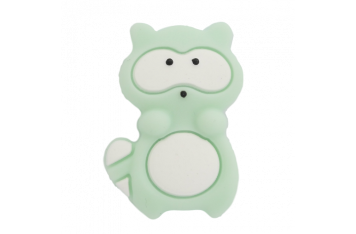 Vaskebjrn Silikone Perler 0324 Mint