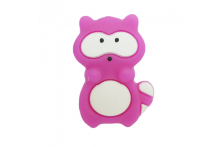 Vaskebjrn Silikone Perler 0612 Cerise