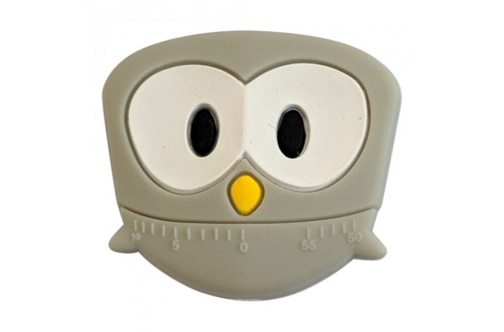 Ugle Silikone Perler 0014 Lysegr