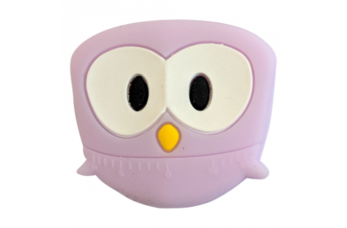 Ugle Silikone Perler 0524 Lyselilla