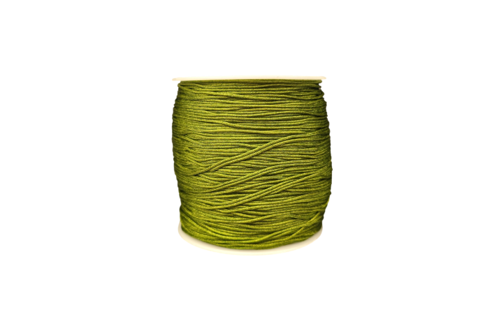 1 mm Polyestersnor Olive Grn