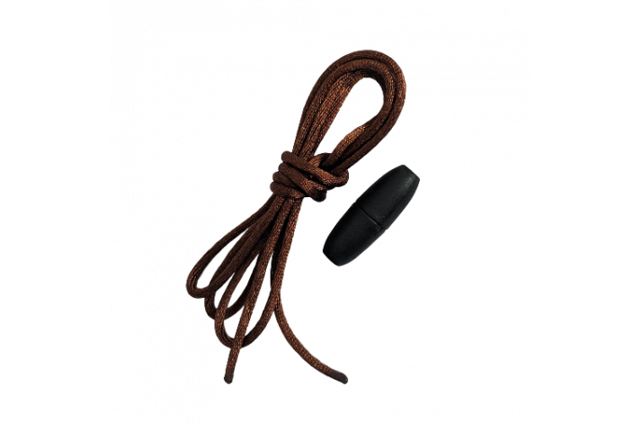 Snor med ls (til Ammehalskde) Chokolade/Sort Ls