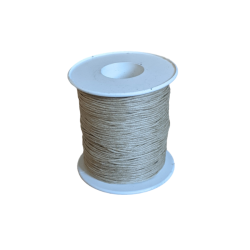 1 mm Vokset Bomuldsnor