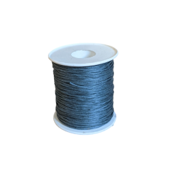 1 mm Vokset Bomuldsnor