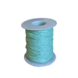 1 mm Vokset Bomuldsnor