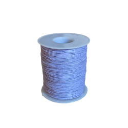 1 mm Vokset Bomuldsnor