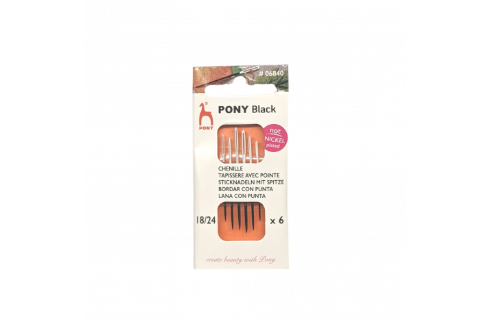 Pony Stramajnle med spids 18/24