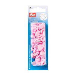 Prym Color Snaps Trykknapper Plast Hjerte 12,4mm - 30 stk