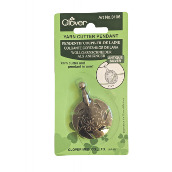 Clover Garn Cutter - Antik Slv