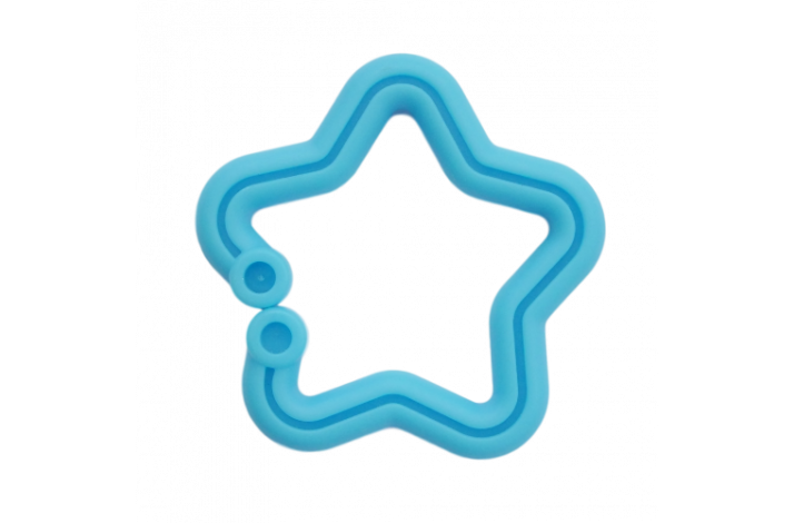 Stjerneformet ben Ring Turkis Bl