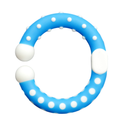 ben Ring tofarvede med knopper