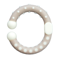 ben Ring tofarvede med knopper