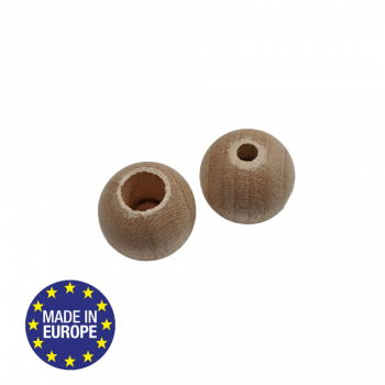 12 mm Ubehandlede Sikkerhedsperle