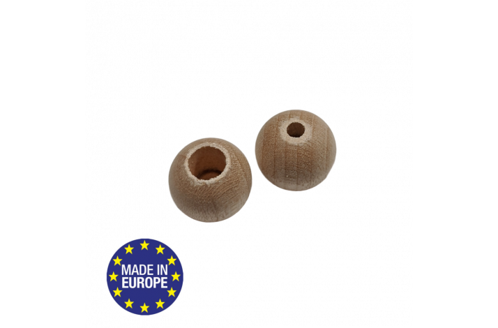 12 mm Ubehandlede Sikkerhedsperle